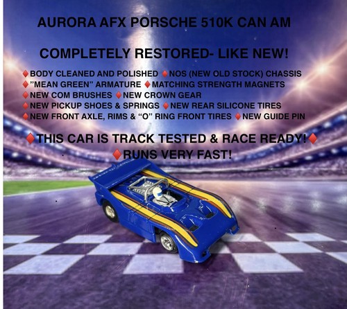Aurora afx porsche 510k - aurora, can