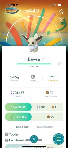 Pokémon shiny eevee - pokémon—go-shiny,