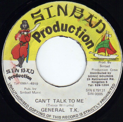 General can t talk - t.k., can't