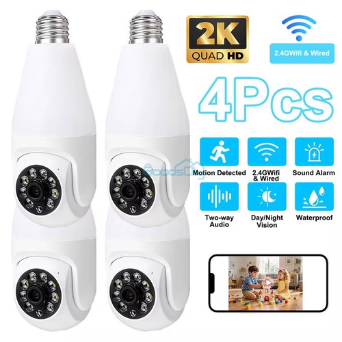 4pcs 360 wifi ip - wifi, 2k