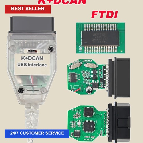 Dcan can ftdi chip obd2 - k, k+can