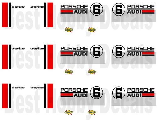 Decalcomanie afx porsche - decalcomanie,